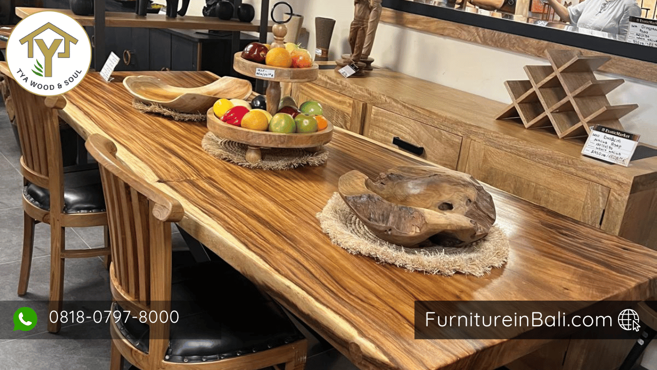 Ready-Made & Custom Bali Teak Wood Furniture for Every Home